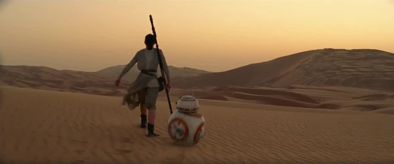 The Force Awakens: Rey and BB-8